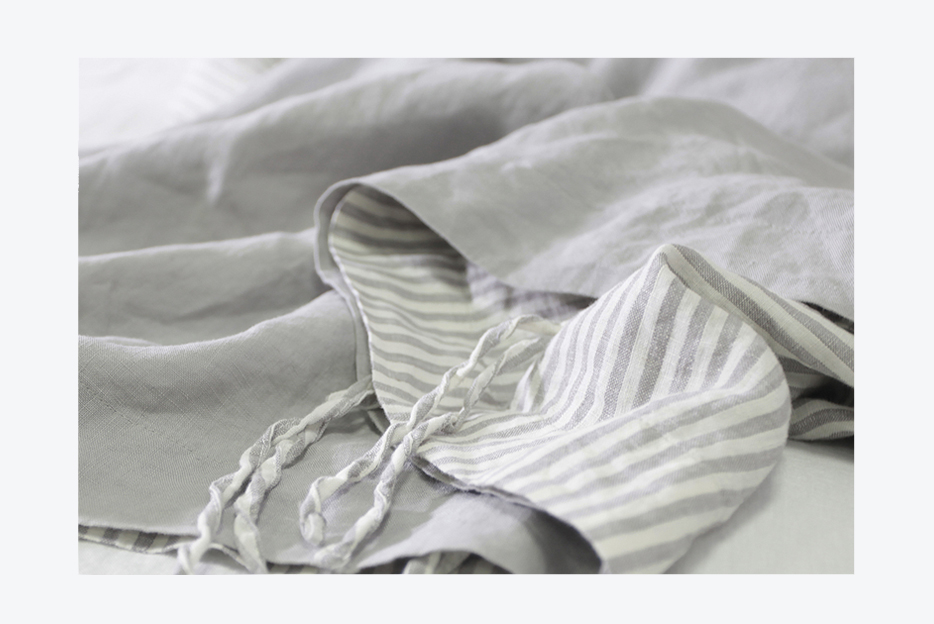 100% nature linen bedding set/ linen bed sheet