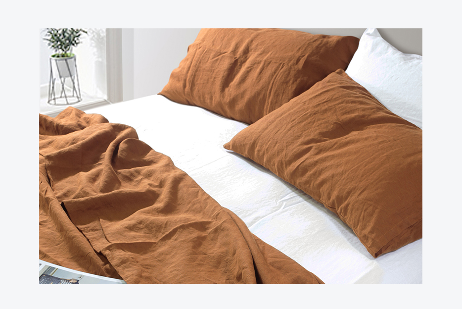 100% nature linen duvet cover